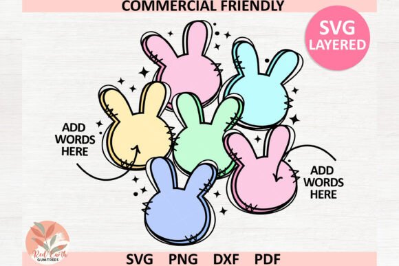 Custom Conversation Bunny Heads Svg Review