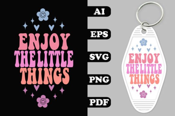 Enjoy the Little Things Key Chain SVG Review