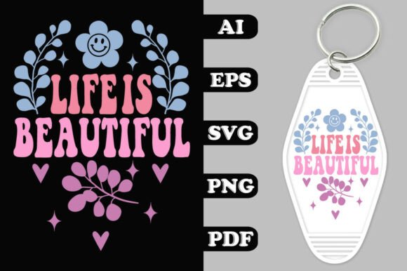 Home is Where the Heart is Key Chain SVG