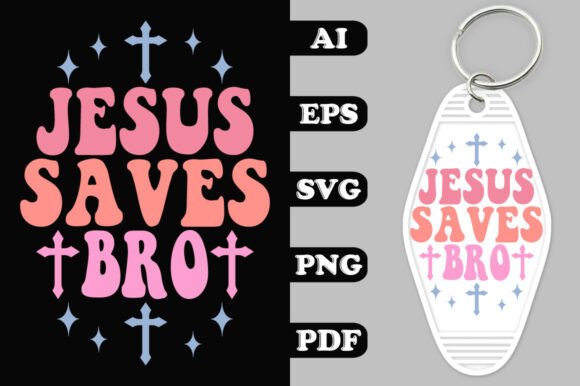 Jesus Saves Bro Key Chain SVG Review