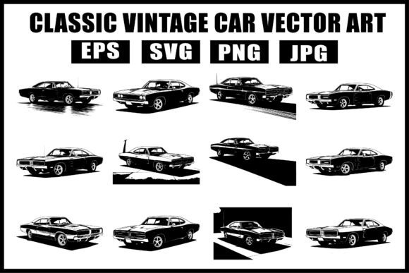 Retro Classic Car Vector Bundle Review