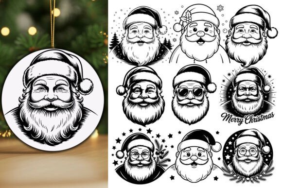 Vintage Santa SVG Christmas Bundle Review
